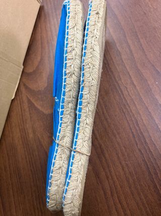 Alpargatas Turquesa UNISEX Talla 43 y 44