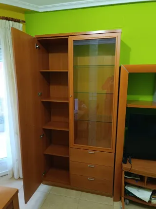 Mueble comedor madera cerezo