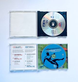 Lote 3 Videojuegos PC Fútbol y FIFA 98