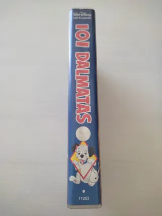 VHS 101 Dálmatas Clásicos Disney Español