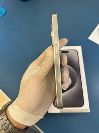 iPhone 15 Pro 256GB Titanio Blanco