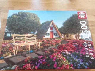 Puzzle Educa 1500 Piezas Casa Flores