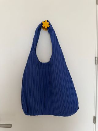 Bolso Adolfo Dominguez Azul Estilo Veraniego