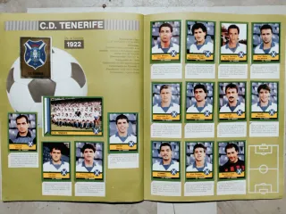 Álbum Panini Fútbol 90 Cromos