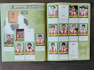 Álbum Panini Fútbol 90 Cromos