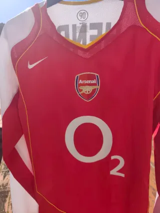 Arsenal 2004 home original long sleeve O2