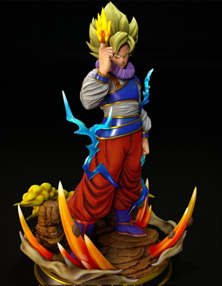 Figura Goku Yadrat Resina Dragon Ball