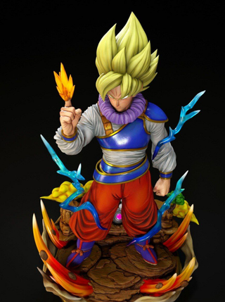 Figura Goku Yadrat Resina Dragon Ball