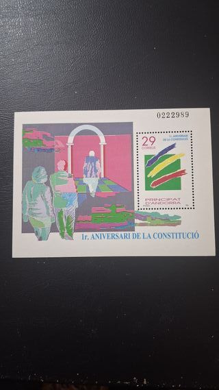 Lote Sellos Andorra: Barcelona 92, Correos