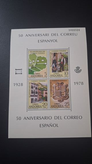 Lote Sellos Andorra: Barcelona 92, Correos