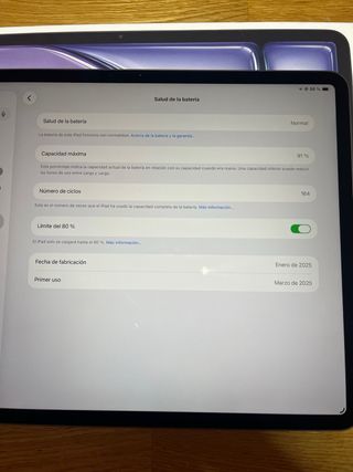 Ipad Air 13” pulgadas color Plata