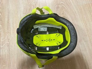 Casco Decatlhon BTWIN - TEEN 520 FLUO