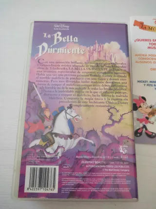 La Bella Durmiente VHS Disney Los Clásicos