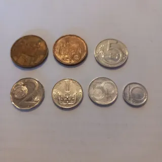 Lote de 24 monedas Europa del Este Pre-Euro