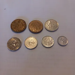 Lote de 24 monedas Europa del Este Pre-Euro