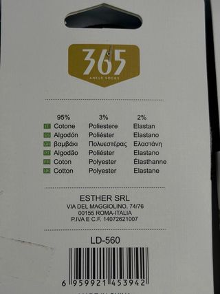 24 Pares Calcetines Algodón Hombre Tobilleros
