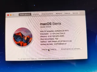 Imac 27 Apple Negro/Plata