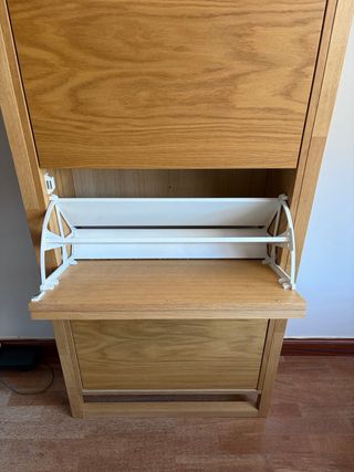 Zapatero de madera