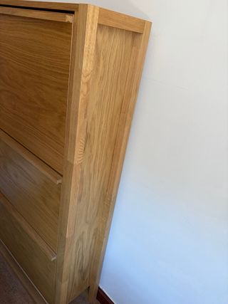Zapatero de madera