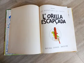 Tintin L'Orella Escapçada primera edición
