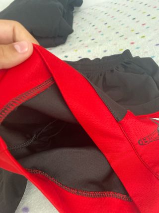 Pantalón Corto Chicago Bulls Negro y Rojo