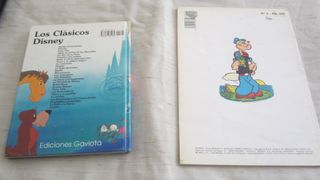 COMICS INFANITILES POPEYE Y LA CENICIENTA