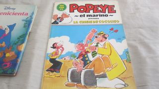 COMICS INFANITILES POPEYE Y LA CENICIENTA