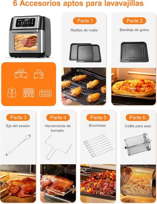 Freidora Aire Innsky 10L Horno Multifunción