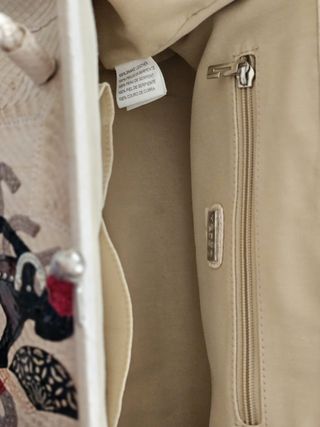 Borsa Tosca Blu Pelle di Serpente 100%