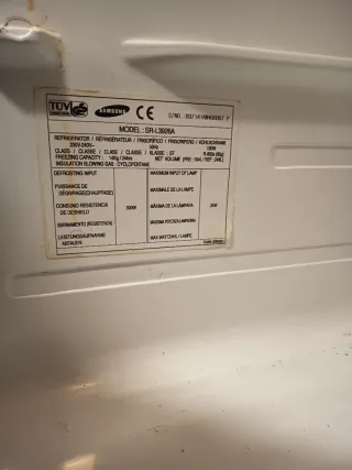 Despiece Interior Combi Samsung SR-L3926A