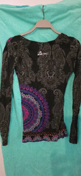 Camiseta Desigual Estampada Multicolor