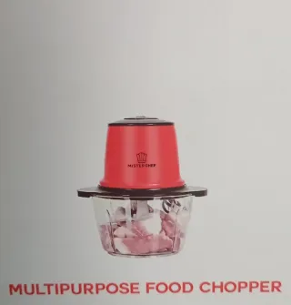 Picadora eléctrica Misterchef roja
