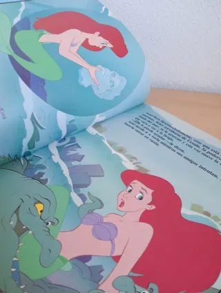Libro La Sirenita Disney original