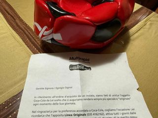 Pallone da calcio Coca Cola edizione limitata