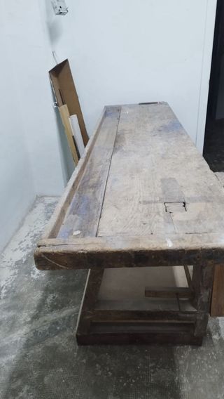 Banco de trabajo de madera