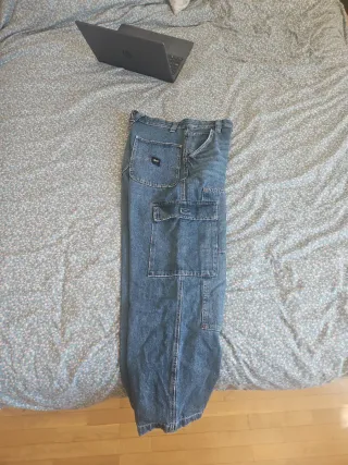 Pantalones Baggy Pull&Bear Azules