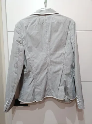 Americana Esprit rayas azul y blanco Talla xl