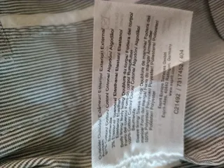 Americana Esprit rayas azul y blanco Talla xl