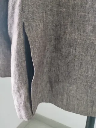Giacca uomo lino marrone taglia 58