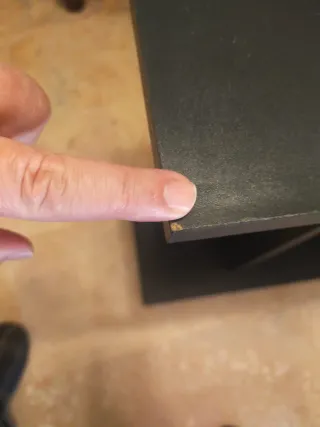 Mesa para acuario/terrario negra