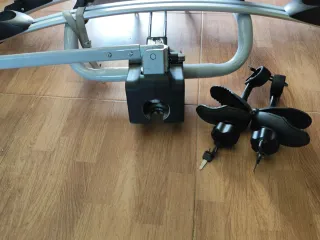 Portabicicletas bola remolque