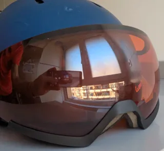 Casco Esquí WED'ZE con gafa integrada Talla L