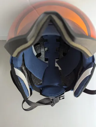 Casco Esquí WED'ZE con gafa integrada Talla L