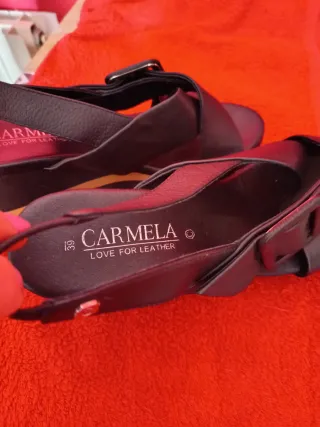 Sandalias plataforma Carmela negras