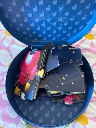 Puzzle Maleta Espacio Niños