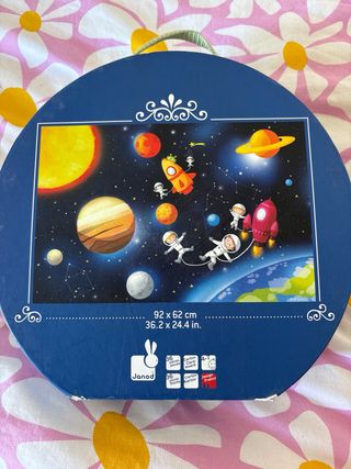 Puzzle Maleta Espacio Niños