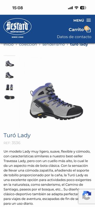 Botas Bestard Turó Lady Talla 38