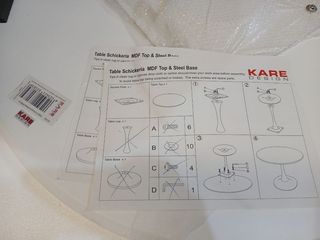 Kare Design Tapa de  Mesa Schickeria, ø 80 cm