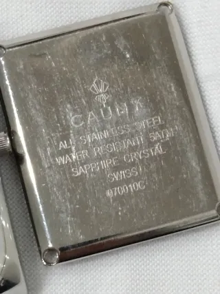 Reloj diseño Tank Cauny