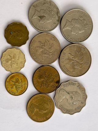Monedas de Hong Kong - Colección Variada